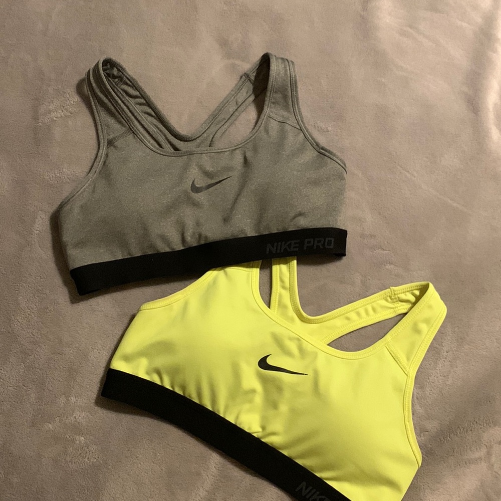 Bundle of Two Nike Pro bras (padded)